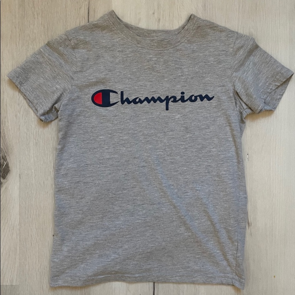 Champion tee shirt grey